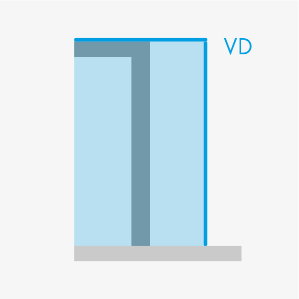 Opções de vidro para a linha de vitrinas FRESCO Opções de vidro para a linha de vitrinas FRESCO