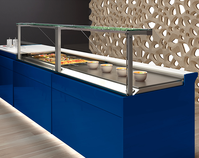 Vitrinas aquecidas para alimentos e pratos quentes em take-away KUBO da JORDÃO. Vitrinas aquecidas para alimentos e pratos quentes em take-away KUBO da JORDÃO.